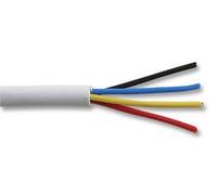 BYSECUR BSC01249 Bobina 100 m de Cable de Alarma de 4 hilos