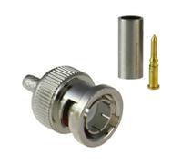 BYSECUR BSC01261 Conector BNC fino macho para crimpar cable de CCTV Micro RG-59