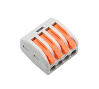 BYSECUR BYCON13 Conector de Cable 1 Entrada y 3 Salidas Calibre del cable 28 ~ 12AWG