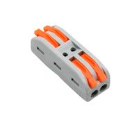 BYSECUR BYCON22 Conector de Cable 2 Entrada y 2 Salidas Calibre del cable 28 ~ 12AWG