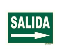 BYSECUR E-320 Cartel de Señalización Evacuación salida derecha