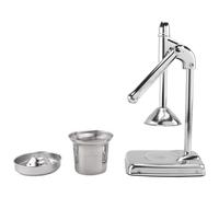BYSL Exprimidor manual de frutas de acero inoxidable de mano para verduras, frutas, naranjas, zumos, licuadora para hacer jugos