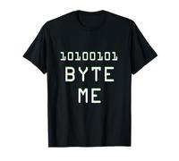 Byte Me Programación de Computadoras Humor Camiseta