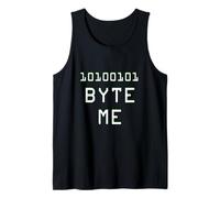 Byte Me Programación de Computadoras Humor Camiseta sin Mangas