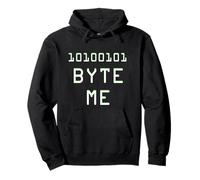 Byte Me Programación de Computadoras Humor Sudadera con Capucha