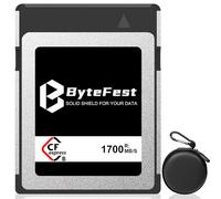 ByteFest CFexpress - Tarjeta de memoria profesional tipo B (128 GB, grabación de vídeo Raw 4K/8K para Canon EOS R3/R5/R5C, para Nikon Z6/Z7/Z9/D5/D6/D500/D850 para cámara DJI Ronin 4D Panasonic