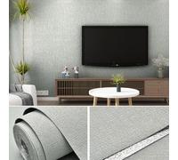 ByteRunning Antihumedad Placas Aislamiento Térmico,Rollo de Papel Tapiz Autoadhesivo de Espuma 3D de Lino,Papel Tapiz Térmico Aislante,Acolchado Pared Anticolisión Decorativos,para Techos y Parede