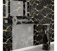 ByteRunning Azulejos de mármol Impermeables,Papel Tapiz Autoadhesivo de mármol Impermeable,Paneles de Pared autoadhesivos de PVC,Carta da Parati per soffitto,Azulejos del Techo,para Techos y Parede