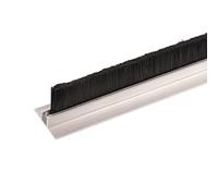 ByteRunning Cepillos para Puertas,Tira De Cepillo De AleacióN De Aluminio,No Es Propenso A Perder Pelo,Antipolvo Antiinsectos,Adecuado para Dormitorios,Cocinas,BañOs Y Salas De Estar