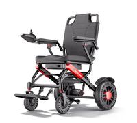 ByteTecpeak D24 Silla de Ruedas Eléctrica Plegable, Ligera 500W | Batería de Litio 12Ah, Autonomía de 25 km, Joystick 360°, Carga 150 kg, Ideal para Adultos Mayores y Viajes