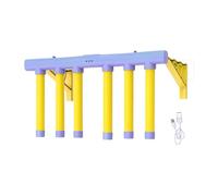 Byuexhp Barras Reflectantes, 3 velocidades Ajustables, Juguete de Recargable por USB, Juego de Casos, para Festivales, cumpleaños, Halloween, hogar, salón, jardín, Aula, etc