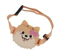 Byuexhp Bolsa para aperitivos para perros, diseño de perro, cinturón ajustable y a prueba de fugas, bolsa para aperitivos, para entrenamiento diario de paseo, almacenamiento de alimentos y ayuda de