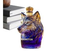 Byuexhp Botellas de vino, dispensador decorativo para alcohol, estatua de perro, jarra de whisky, para bourbon, vodka, brandy, bebidas, bodas, fiestas, cenas, cumpleaños, vacaciones, salón, bar