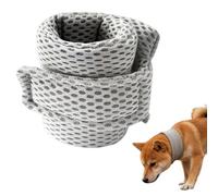 Byuexhp Collar de Cono para Perro - Ajustable Lavable Malla Antilamidos - para Perros Pequeños Que Evita Lamerse,para Cachorro Gatito Raza Pequeña Interior Exterior Hogar Viaje Camping