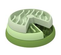 Byuexhp Comedero para perros para comer lentamente, laberinto interactivo, antideslizante, dispensador de golosinas para perros | para enriquecer el aburrimiento, estimulación prevenir la hinchazón