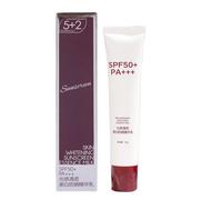 Byuexhp de sol facial iluminadora | SPF 50+ de bloqueo solar, para surfistas, deportistas, caminantes, corredores, toboganes, camping, para atletas, corredores, viajeros, jardineros