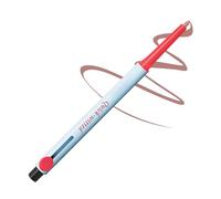 Byuexhp Delineador de labios con volumen | 2 en 1 cosmético con pincel - Lápiz de contorno de labios liso, para mujeres, niñas, estudiantes, sesión de fotos, boda, fiesta, oficina, Navidad, viajes