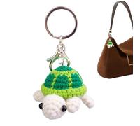 Byuexhp Dije para Llavero | Llavero De Tortuga Con Tejido A Mano, de Tortuga Hecho a Mano - para Hombre Mujer Niño Joven Regalo Familiar