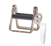 Byuexhp Dispensador de pasta de dientes, sin taladrar, exprimidor de pasta de dientes, herramienta de aplastamiento, sin desperdicio, crema de manos, desmaquillante
