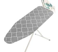 Byuexhp Funda de plancha para tabla de planchar estándar | Fundas de cojín de hierro de algodón grueso resistente a las quemaduras | Cojín reflectante de calor