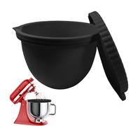 Byuexhp Inserción De Cuenco De Silicona Para Cocina,Inserción de 5 Litros Antiadherente de Alimentario con Tapa | Forro De Bol De Batidora De Cocina | Para Hogar Viaje Camping Picnic Fiesta Diaria