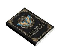 Byuexhp Libro de Hechizos de Bruja - Manual De Aprendizaje De Brujería,Manual de Hechizos,para Principiantes, Mujeres, Hombres, Adultos, en Fiestas de Halloween, Reuniones, Vacaciones y el Hogar