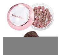Byuexhp Maquillaje de rubor, bola de rubor natural - Artículos de cuidado de belleza de larga duración para pieles secas, grasas, sensibles, todos los tipos de piel, mujeres y niñas, club de viaje