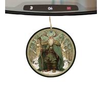 Byuexhp navideños celtas para el árbol de Navidad, acrílico 2D, decoración para Ventanas, Salones, oficinas, dormitorios y entradas, para decoradores del hogar, escaleras, Ventanas, repisas de