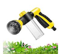 Byuexhp Pistola pulverizadora a presión para pistola de espuma ajustable para limpiadoras a alta presión | Conexión de manguera robusta, para exteriores, hogar, jardín, césped, patio, riego de plantas