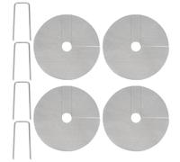 Byuexhp Protección de plantas a prueba de gatos para uso en interiores - Reja cortable para macetas, cubierta protectora contra animales para tierra, para jardín, bonsái, orquídeas, tomates al aire