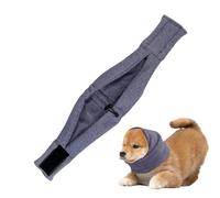 Byuexhp Protector de Orejas para Perros | Sudadera Protectora Para Mascotas - Cobertura De Soporte Para Orejas - Para Cancelación De Ruido, Descanso, Viajes En Invierno, Estrés, Peluquería Y Tormentas