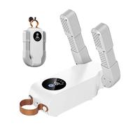 Byuexhp Secador de zapatos eléctrico, calentador de botas plegable, temporizador de 5 niveles, secador de botas de esquí, para meses de invierno, viajes, gimnasio, al aire libre, aventuras, lugares de