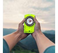 Byuexhp Servicio de Senderismo para la Supervivencia, brújula al Aire Libre portátil | Compass de orientación para al Aire Libre | Ayuda educativa Multifuncional, pequeña Herramienta de navegación