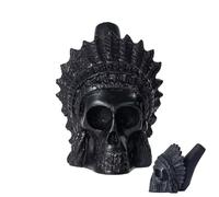 Byuexhp Silbato de grito azteca | Accesorios de decoración extraños que gritan | Silbato para celebraciones | Para Halloween y días festivos, como coleccionable, para bromas con niños y adultos