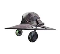 Byuexhp Sombrero con un ventilador | Tapa de refrigeración recargable e impermeable | Tapa de ventilador de refrigeración al aire libre - Para camping, jardinería, golf, senderismo, viajes, hombres