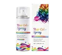Byuexhp Spray temporal para el cabello, 120 ml, solución de coloración intensiva, para Halloween, fiestas, reuniones, cosplay, festivales, actuaciones escénicas