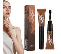 Byuexhp Tinte de cejas, producto cosmético resistente a las manchas, natural y seguro de transferencia, gel exfoliante para cejas, para sesiones de fotos de boda, natación, citas, compras