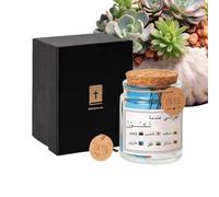 Byuexhp Versículo de la Biblia - Escritorio con versículo bíblico positivo, recipiente para oraciones religiosas y versículos de las Escrituras, para escritorio, cumpleaños cristiano, Navidad, Pascua