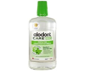 BYUP Alodont Care, protección diaria de enjuague bucal y frescura natural, orgánico, 500 ml