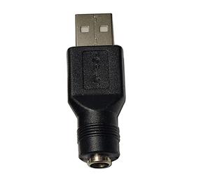 BYUTFA-Adaptador USB A USB 2,0 A Macho A 5,5x2,1mm, Conector Hembra Conector de Carga, Adaptador de Corriente para SM