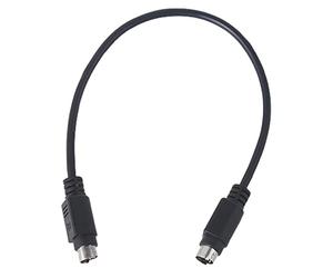 BYUTFA Cable de ratón para Teclado Mini PS/2 de 1 pie/11,81 Pulgadas, 6 Pines Macho a Macho para M/para M para PC para Linux