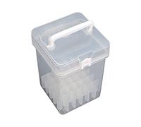 BYUTFA-Caja de bolígrafos, Organizador de rotuladores de Mano, Almacenamiento de marcadores de Colores con múltiples Ranuras para Estuche, Impermeable, para Estudiantes y niños, Escuela en casa