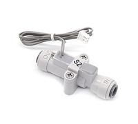 BYUTFA Sensor de Flujo de Agua Sensor de Flujo Compacto G1/4" Sensor de Flujo de Agua líquida Medidor de Flujo Flujo de Agua Adecuado para purificador dispensador de Agua