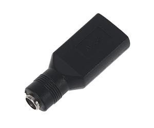 BYUTFA USB 2,0 A Hembra A DC 5,5x2,1mm Adaptador de Corriente de Conector de Barril para Conector Hembra DC para Ordenadores portátiles, Power Ban