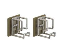 BYUWFGF Gancho de lavabo de acero inoxidable sin perforaciones, estante de almacenamiento multifuncional para cocina, baño, soporte para colgar toallas, moderno colgador de lavabo de baño