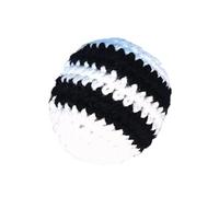 BYUWFGF Hacky - Bolsa de punto hecha a mano, varias pelotas de ganchillo para adultos, saco suave relleno de pellets para entrenamiento de habilidades hacky, patrón multicolor