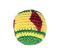 BYUWFGF Hacky - Bolsa de punto hecha a mano, varias pelotas de ganchillo para adultos, saco suave relleno de pellets para entrenamiento de habilidades hacky, patrón multicolor