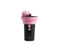 BYUWFGF Lanzador automático de bolas eléctrico interactivo para gatos con bolas esponjosas, juguete de ejercicio para gatos de interior manos libres con lanzamiento aleatorio, estimulación mental y
