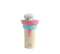 BYUWFGF Lanzador automático de bolas eléctrico interactivo para gatos con bolas esponjosas, juguete de ejercicio para gatos de interior manos libres con lanzamiento aleatorio, estimulación mental y