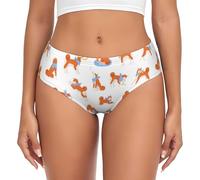 BYwenhopnbs Adorable Akita Inu, calzoncillos de apoyo para mujer, ropa interior cómoda y suave para mujer, multicolor, 4XL